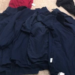 4 uniform shirts